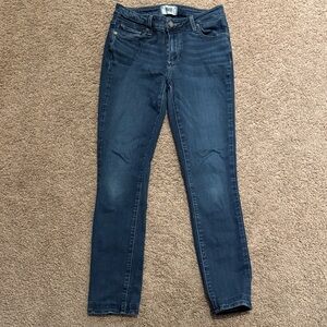 PAIGE Dark Blue Skinny Jeans